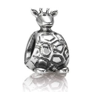 Authentic Retired Pandora Giraffe S925 Ale Charm